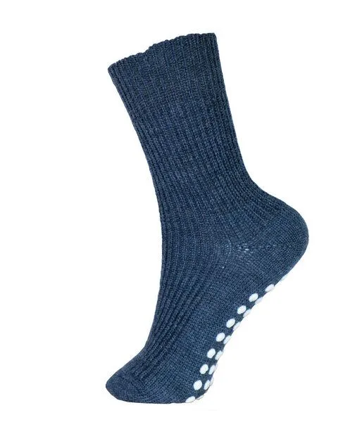 hirsch natur Hirsch Natur Baby Kinder Grobstrick Stopper Socken kbT Wolle, Jeans, – Produktbild 1 von 2