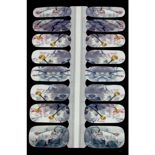 Vargu Vargu LAUED vegane Nagelfolien flower mood, Kimono, – Produktbild 4 von 4