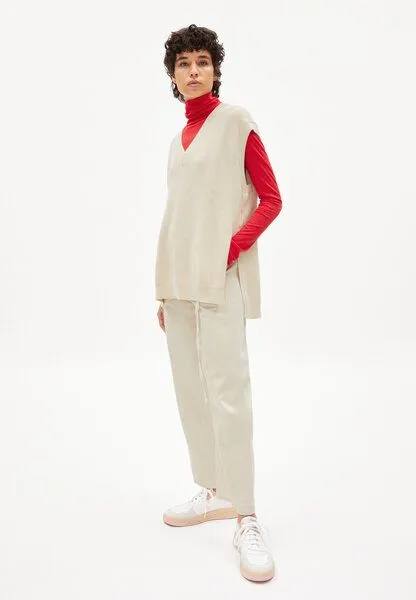 ARMEDANGELS ARMEDANGELS VARNAA SOFT - Damen Pullunder aus Bio-Baumwolle, Undyed, – Produktbild 4 von 4