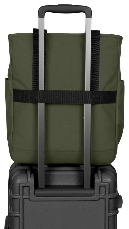 Eastpak Eastpak Schultertasche TOTE POCKET, Tote Bag, Shopper mit 16" Laptopfach für Schule & Uni, Grün, – Produktbild 3 von 3