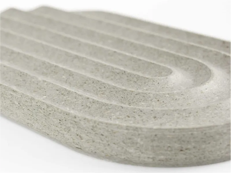 WYE WYE Seifenschale "Pure" Maße 12 x 7 x 1 cm, Grau, – Produktbild 2 von 2