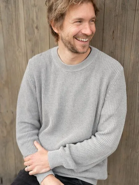 FUXBAU FUXBAU 4Seasons Männer Strickpullover, Grau, – Produktbild 2 von 4