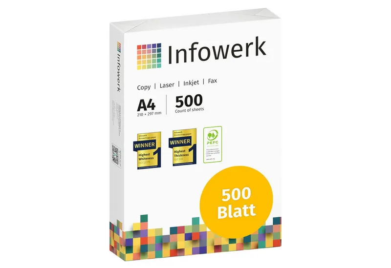 Infowerk Drucker- und Kopierpapier – Produktbild 2 von 8