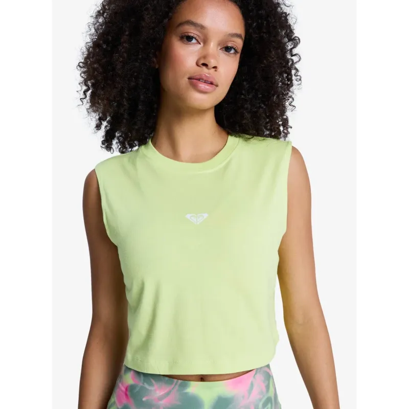Roxy Crop-Top Damen Roxy Essential Energy, Vert, – Produktbild 1 von 1