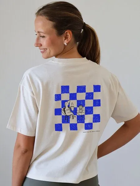 Kultgut Kultgut Artdesign - Biofair- Boxistyle Shirt / Take a break, Natur, – Produktbild 1 von 4