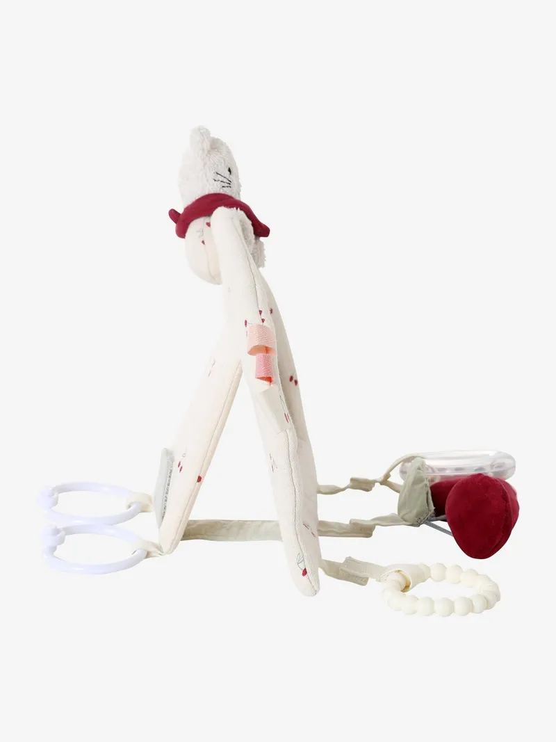 Vertbaudet Vertbaudet Baby Activity-Spielzeug mit Spiegel zum Aufhängen oder Aufstellen CHERRY, Rot, – Produktbild 4 von 4