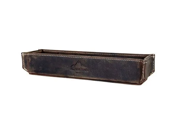 Alpenleder Alpenleder Stifteschale ZENTA, Old havanna, – Produktbild 4 von 4
