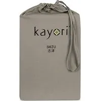 Kayori Kayori Shizu - Spannbettlaken - Perkal, Taupe, – Produktbild 1 von 1