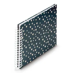 Hama Hama Spiral-Album "Lovely", 28x24 cm, 50 weiße Seiten, Blau – Produktbild 1 von 1