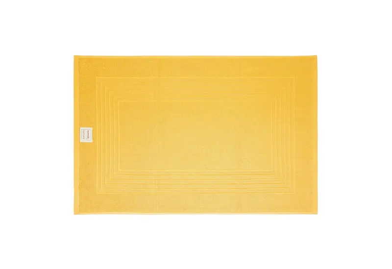 dyckhoff dyckhoff Badematte Frottierserie 'Nature' 50 x 80 cm, Gelb, – Produktbild 2 von 4