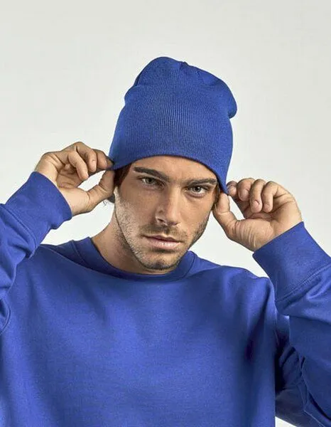Atlantis Headwear Atlantis Headwear Moover Beanie aus recyceltem Polyester, Schwarz, – Produktbild 1 von 2