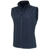 Result Genuine Recycled Result Genuine Recycled Damen Women Bodywarmer Weste Atmungsaktiv Wasserabweisend recycelt, Navy, – Produktbild 1 von 1