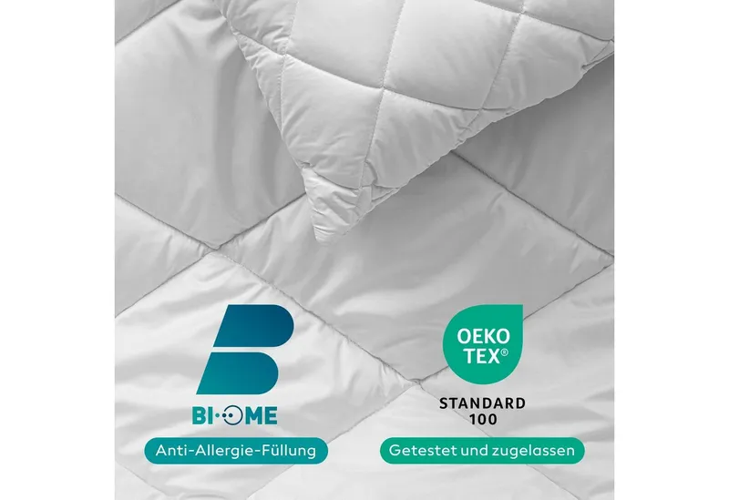 John Cotton Microfaserkissen Anna, Kopfkissen vegan, 40x80, 80x80, tierfreundlich und luxuriös, Füllung: 100% Polyester, Bezug: Microfaser (100% Polyester), Seitenschläfer, Bauchschläfer, Rückenschläfer, Hochwertige, hypoallergene Füllung. Atmungsaktiv und pflegeleicht, Weiß, – Produktbild 4 von 4