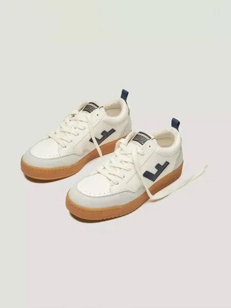 Flamingos Life Flamingos' Life Veganer Sneaker Damen und Herren ROLAND V.10, White indigo, – Produktbild 4 von 4