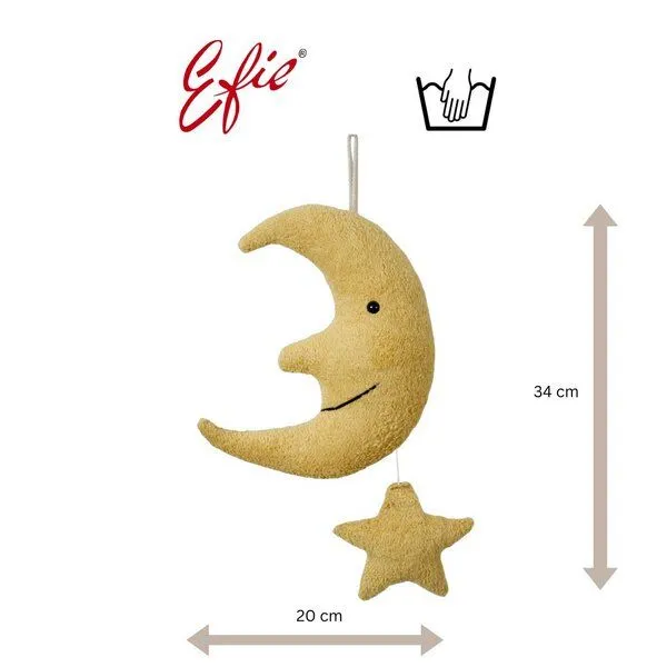 Efie Efie Spieluhr Mond mit Stern, kbA – Produktbild 6 von 7
