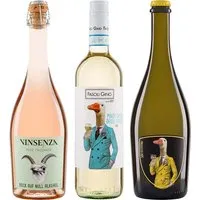 Bio-Weinpaket "Perlend" mit Weißwein, Prosecco und Perlwein alkoholfrei, 3 x 0,75 l – Produktbild 1 von 1
