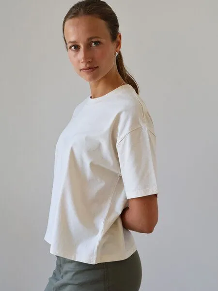 Kultgut Boxistyle Shirt 100% Biobaumwolle / Kultgut, Natur, – Produktbild 1 von 4