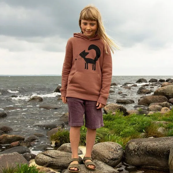 Cmig Cmig Franzi Fuchs Hoodie für Kinder, Heritage brown, – Produktbild 3 von 4