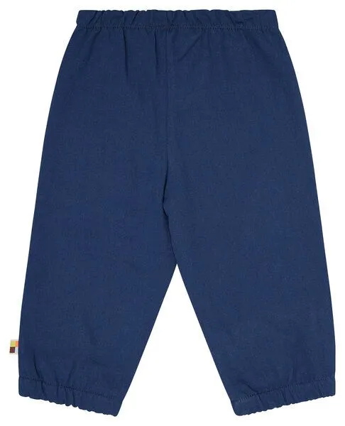 loud + proud loud + proud Babys & Kinder Wasserabweisende Hose, GOTS-zertifiziert, Ultramarine(blau), – Produktbild 2 von 4