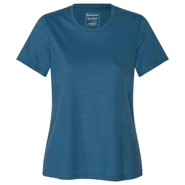 Kaipara - Merino Sportswear Kaipara - Merino Sportswear Urban Merino Shirt Damen Kurzarm Regular 200, Light petrol, – Produktbild 1 von 1
