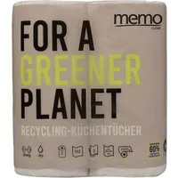 Memo memo Küchenrollen 'Recycling Strong & Dry' 2 Stk. – Produktbild 1 von 1