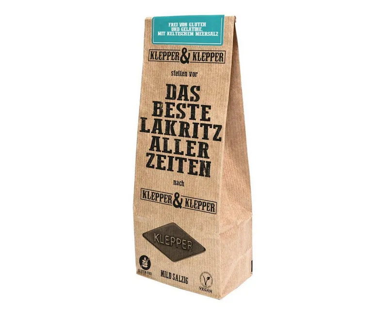 Klepper & Klepper Klepper & Klepper Lakritz mild salzig 200g – Produktbild 1 von 3