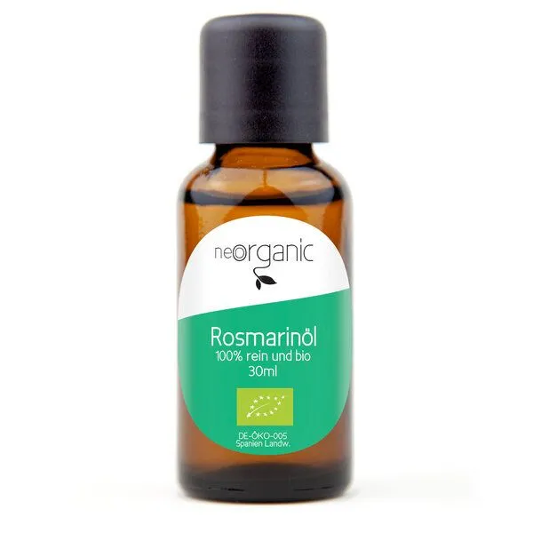 NeoOrganic NeoOrganic Bio-Rosmarinöl (Rosmarinus officinalis), 100% naturreines ätherisches BIO-Öl – Produktbild 2 von 3