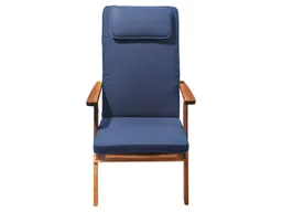 Rondo Auflage für Deckchair 127 x 50 x 6 cm, Bezug aus Polyester, blau – Produktbild 1 von 1