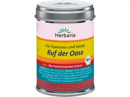 Herbaria Herbaria Bio-Gewürzmischung 'Ruf der Oase' für Couscous und Salate, 110 g – Produktbild 1 von 1