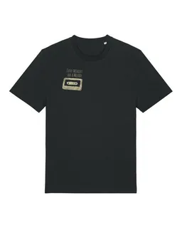 ilovemixtapes ilovemixtapes every melody has a memory Kassette Unisex T-Shirt – Bio Baumwolle, handbedruckt – Produktbild 1 von 1