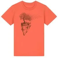 Life Tree Life-Tree Shirt aus Biobaumwolle Fairwear für Kids "Maple Island" in verschiedenen Farben, Peach, – Produktbild 1 von 1