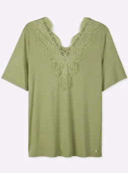 sheego Spitzenshirt – Produktbild 1 von 1