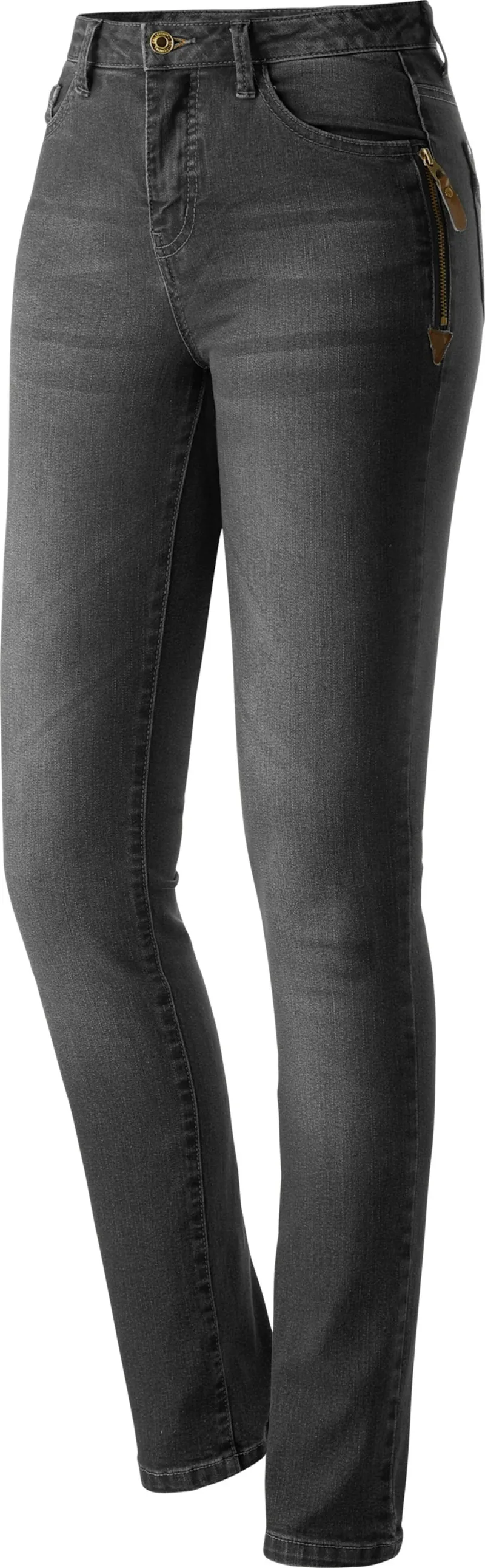 Witt 5-Pocket-Jeans grey-denim, Grey-denim, – Produktbild 2 von 3