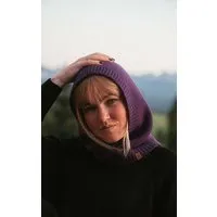 Kopyto Kopyto KOALA Balaclava 100% Merinowolle Wollkapuze RWS-zertifiziert Eco, Violett, – Produktbild 1 von 1