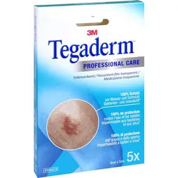 Solventum Germany TEGADERM 3M Film 6x7 cm 1624NP 5 St Pflaster – Produktbild 1 von 1