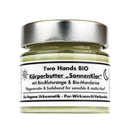 Two Hands BIO Two Hands BIO KörperBalsam „SonnenKlar“ mit Bio-Mandarine & fairem Bio-Weihrauch - für Gesicht & Körper – Produktbild 1 von 1