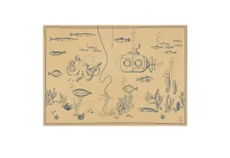 Bow & Hummingbird Bow & Hummingbird Geschenkpapier/Poster Unterwasserwelt – Produktbild 1 von 1