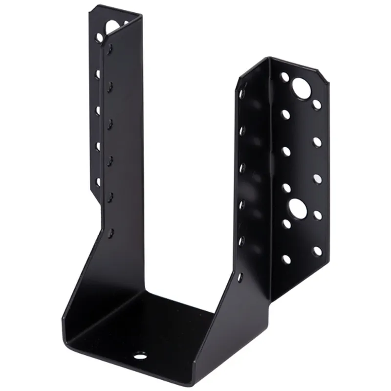 Alberts ALBERTS Balkenschuh, verzinkt, schwarz, lichte Breite 76 mm, Höhe 152 mm, 16St. – Produktbild 1 von 1