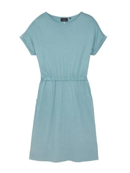 recolution Damen Kleid aus LENZING ECOVERO | Dress ORBEA recolution, Lake green (grün), – Produktbild 1 von 4