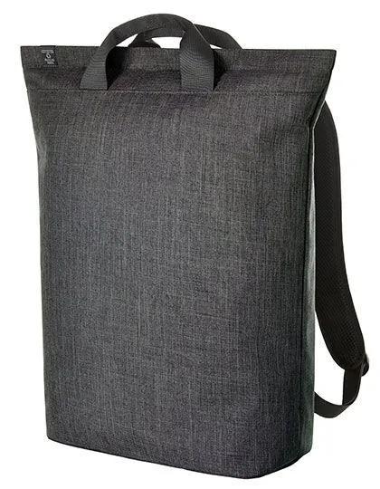 Halfar Recycelter Laptop-Rucksack von Halfar, Grau - sprinkle, – Produktbild 1 von 1