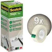Scotch 9 Scotch Magic Klebebänder 'A greener choice'  19 mm x 33 m – Produktbild 1 von 1