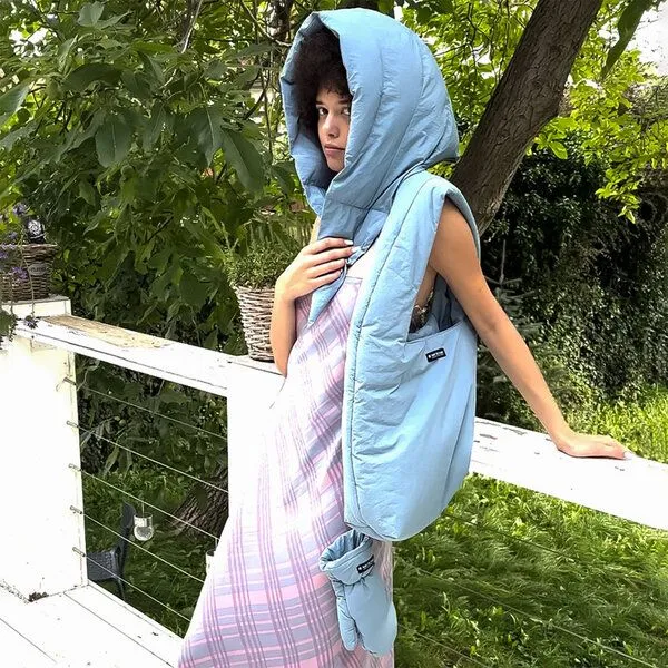 New Orchard New Orchard Shoulder Vegan Bag, Blau, – Produktbild 1 von 3