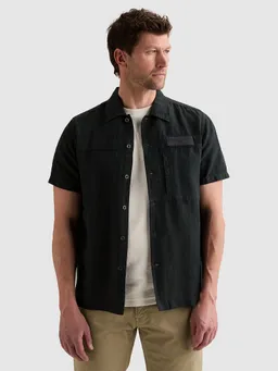 PME Legend PME Legend Short Sleeve Hemd Cotton Linen Navy - Größe 3XL – Produktbild 1 von 1