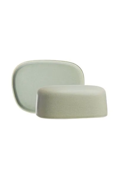 Tranquillo Tranquillo Butterdose VALLORA – Steinzeug, Grün, – Produktbild 3 von 5