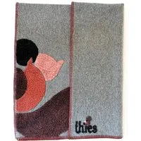 thies Wolldecke "thies ® Eco Squirrel Wool Blanket" aus 70 % Schurwolle, Grey (grau), – Produktbild 1 von 1
