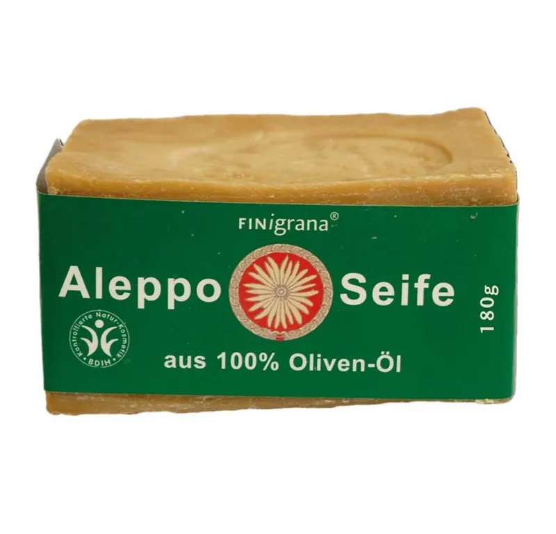 Finigrana Finigrana Gesichtsseife Alepposeife - 100% Olive 200g – Produktbild 1 von 1