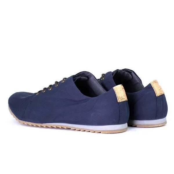 SORBAS SORBAS '63 veganer Sneaker aus Bio-Baumwolle Low Cut, Classic blue (blau), – Produktbild 3 von 3