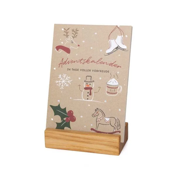klotzaufklotz klotzaufklotz Adventskalender mit Karten – Produktbild 1 von 5