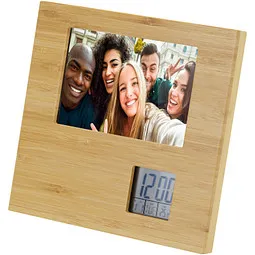 Unbranded Unbranded Sasa Fotorahmen aus Bambus mit Wetterstation – Produktbild 1 von 1