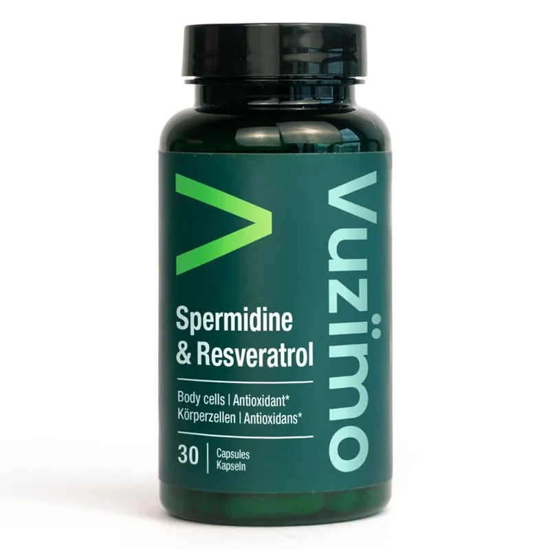 Vuzimo Vuzimo Spermidine & Resveratrol Kapseln – Produktbild 1 von 1